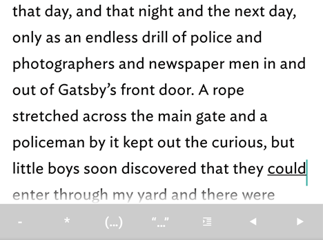 android text editor